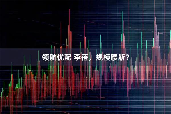 领航优配 李蓓，规模腰斩？